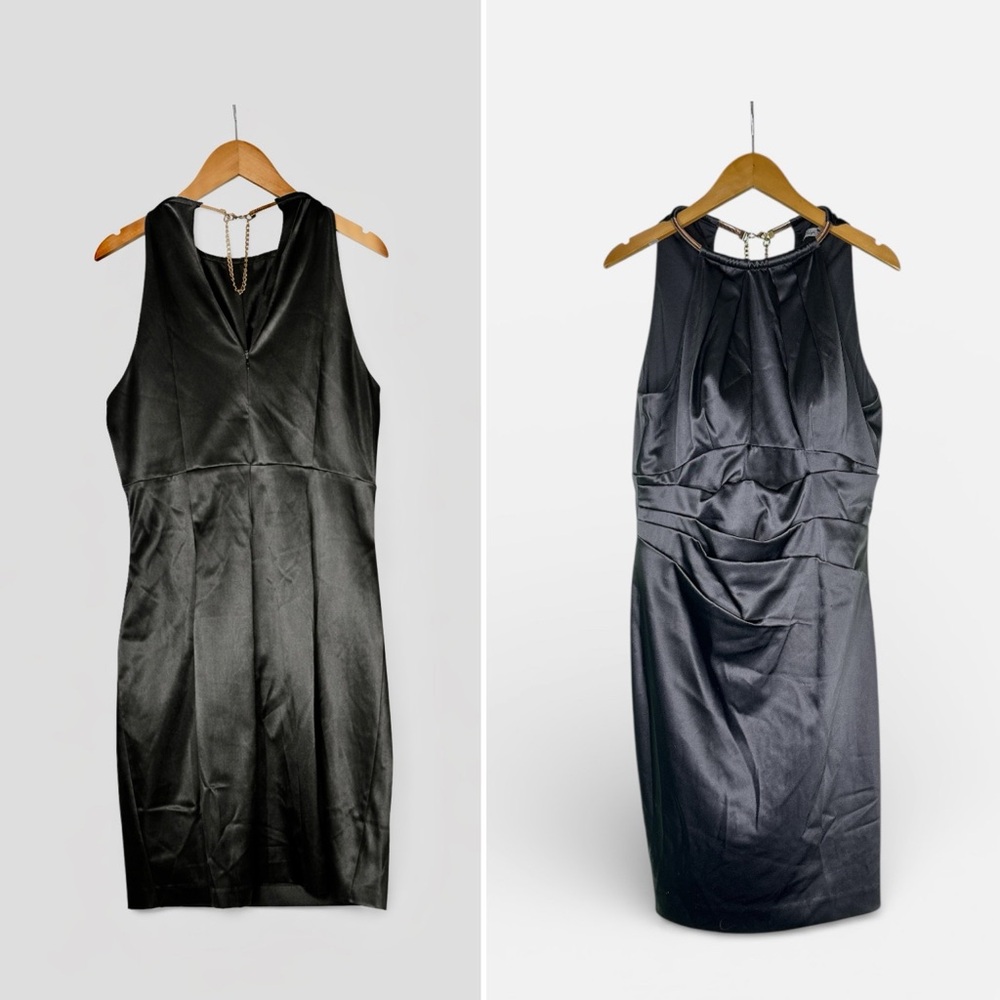 Eliza J black sleeveless sheath dress Size 14